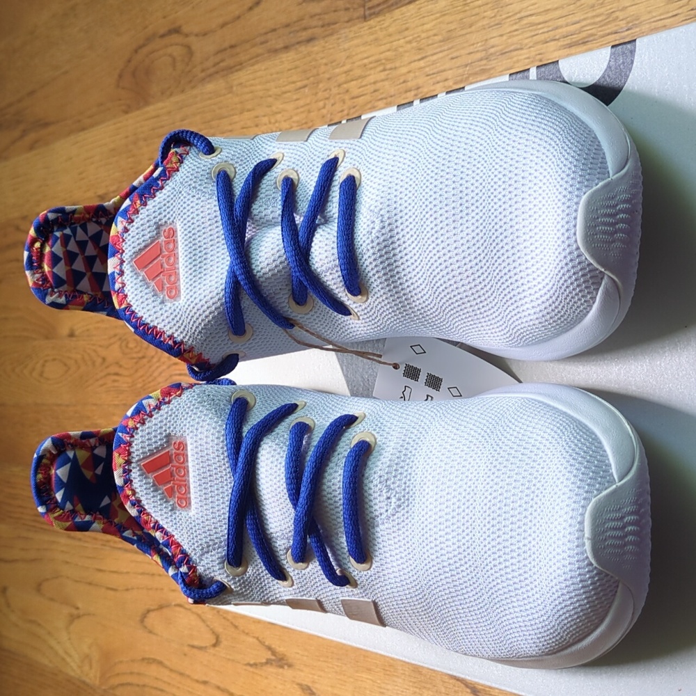 NIB FARM Rio Cloudfoam Pure SPW Shoe Adidas Collab Women's 7.5 Abstract Print - Picture 2 of 16